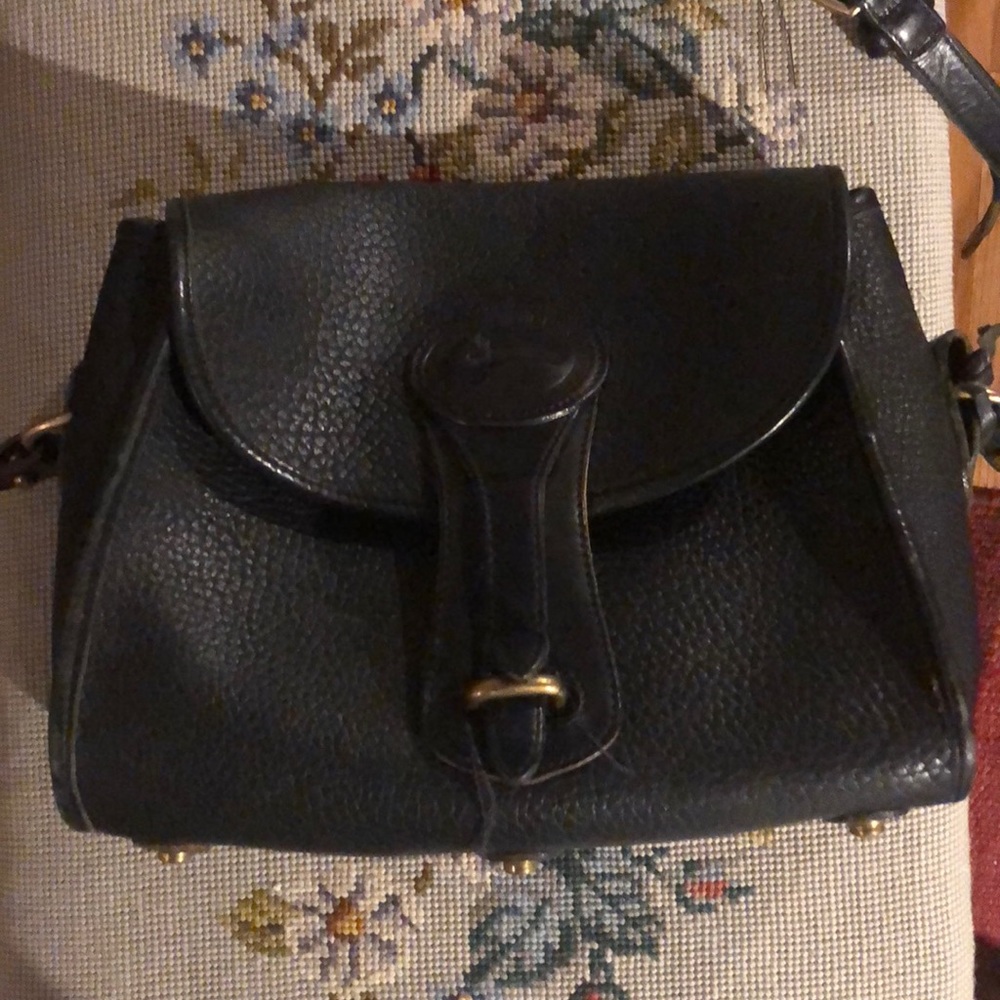 VTG Dooney & Burke Saddle Bag